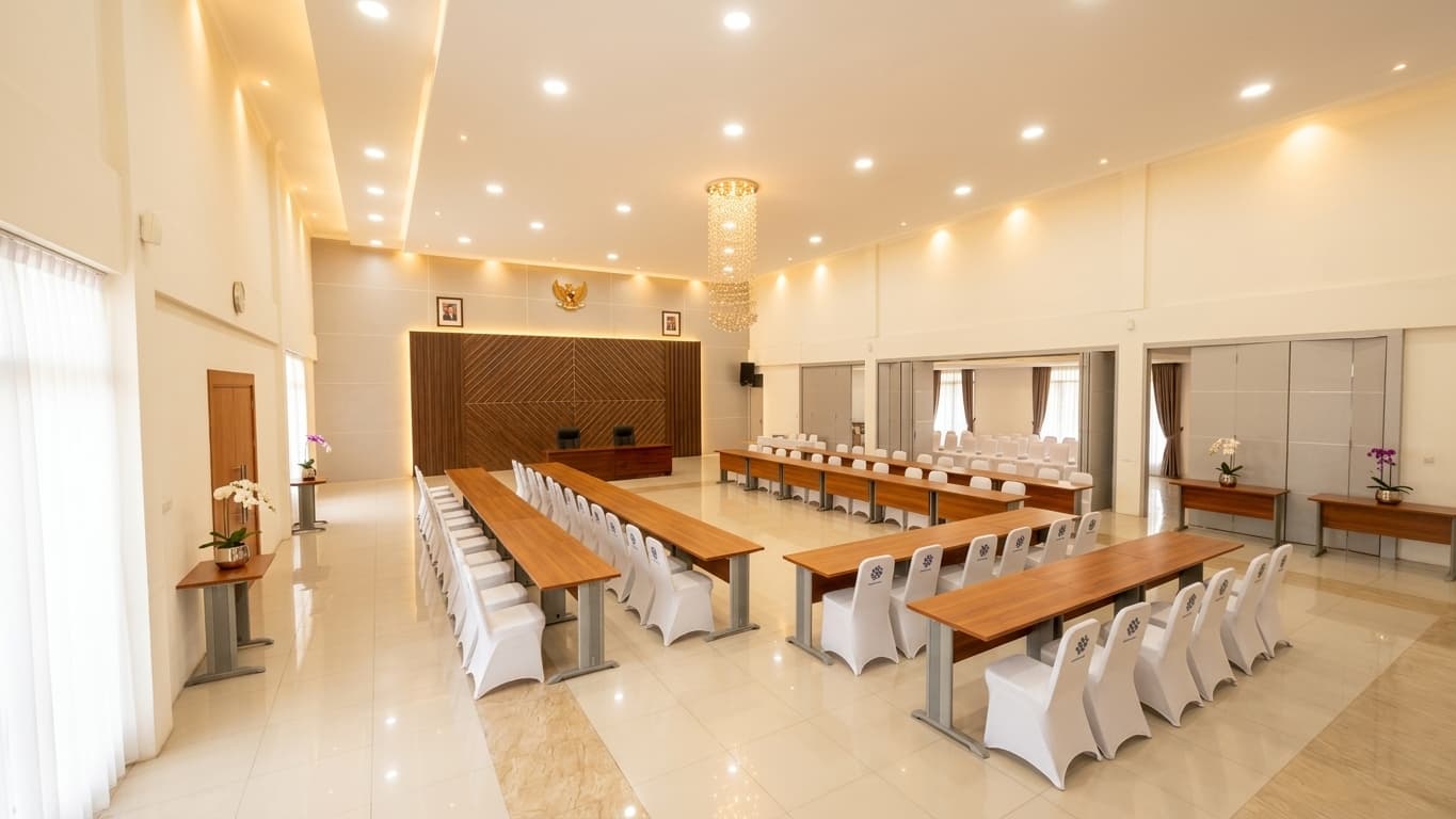 Suasana kawasan Wisma Kemnaker