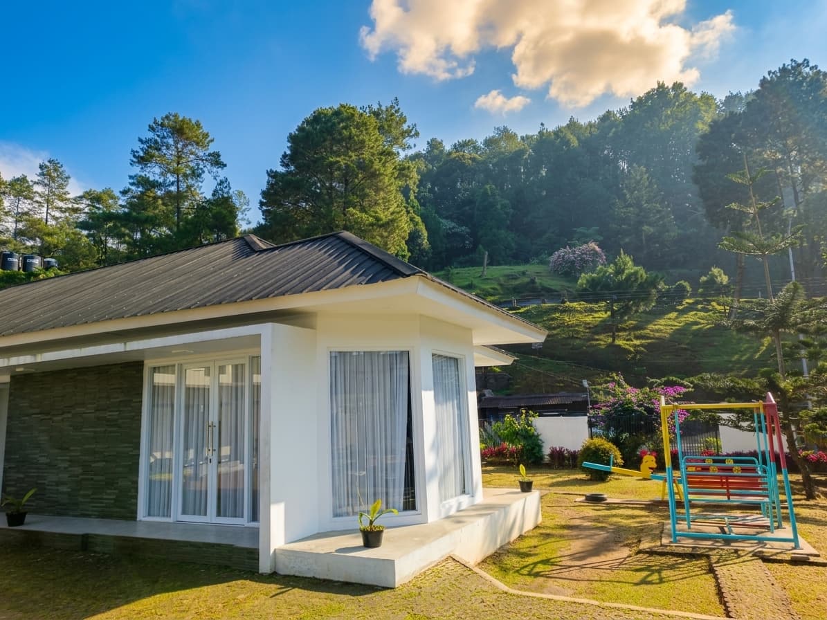 Suasana kawasan Wisma Kemnaker
